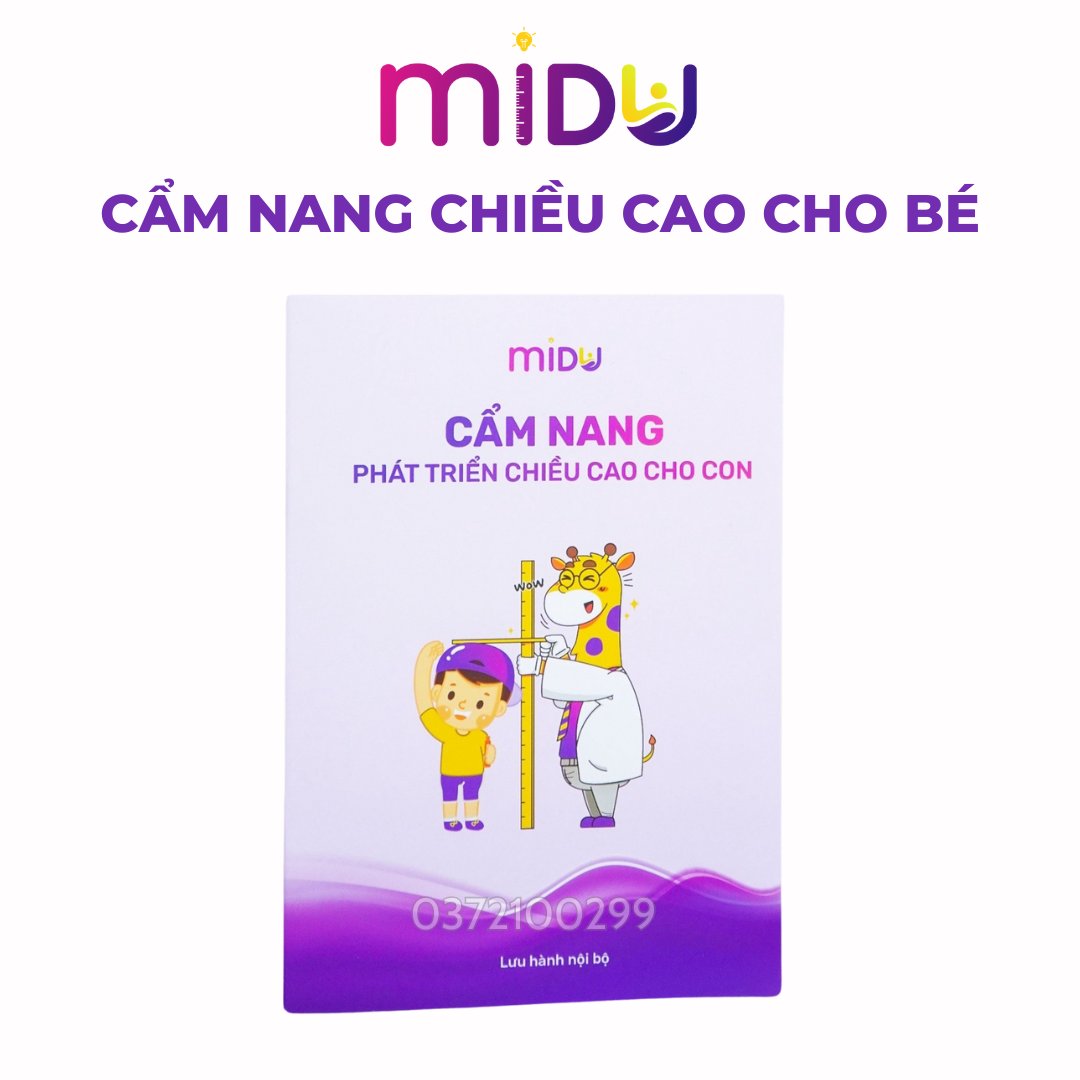 Cuốn cẩm nang phát triển chiều cao cho con