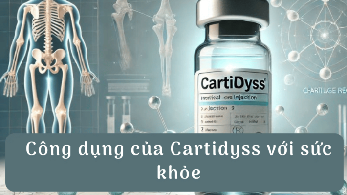 Công dụng của Cartidyss với sức khỏe