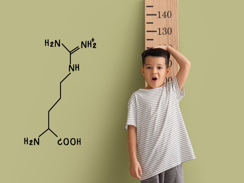 Arginin giúp kích thích sản sinh hormone tăng trưởng (GH)